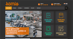 Desktop Screenshot of komis.hr