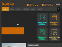 Tablet Screenshot of komis.hr